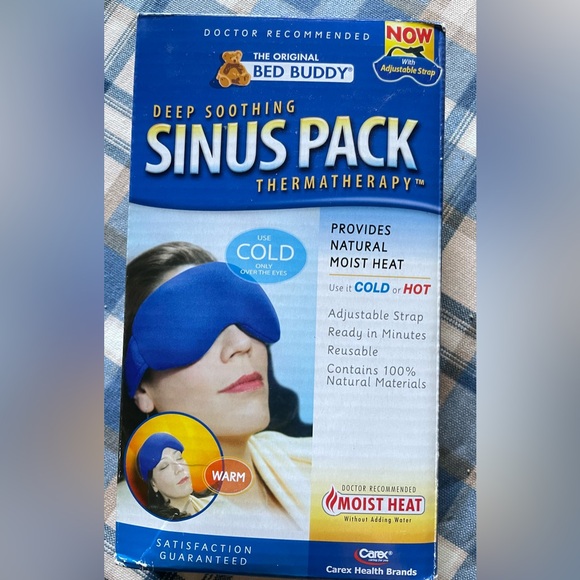 NEW The Original Bed Buddy Deep Soothing Sinus Pack Thermatherapy Hot & Cold - Picture 1 of 4